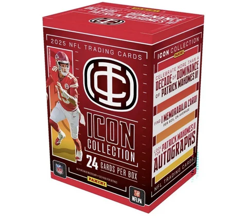 2025 Panini Authentically Mahomes Icon Collection Football Blaster Box