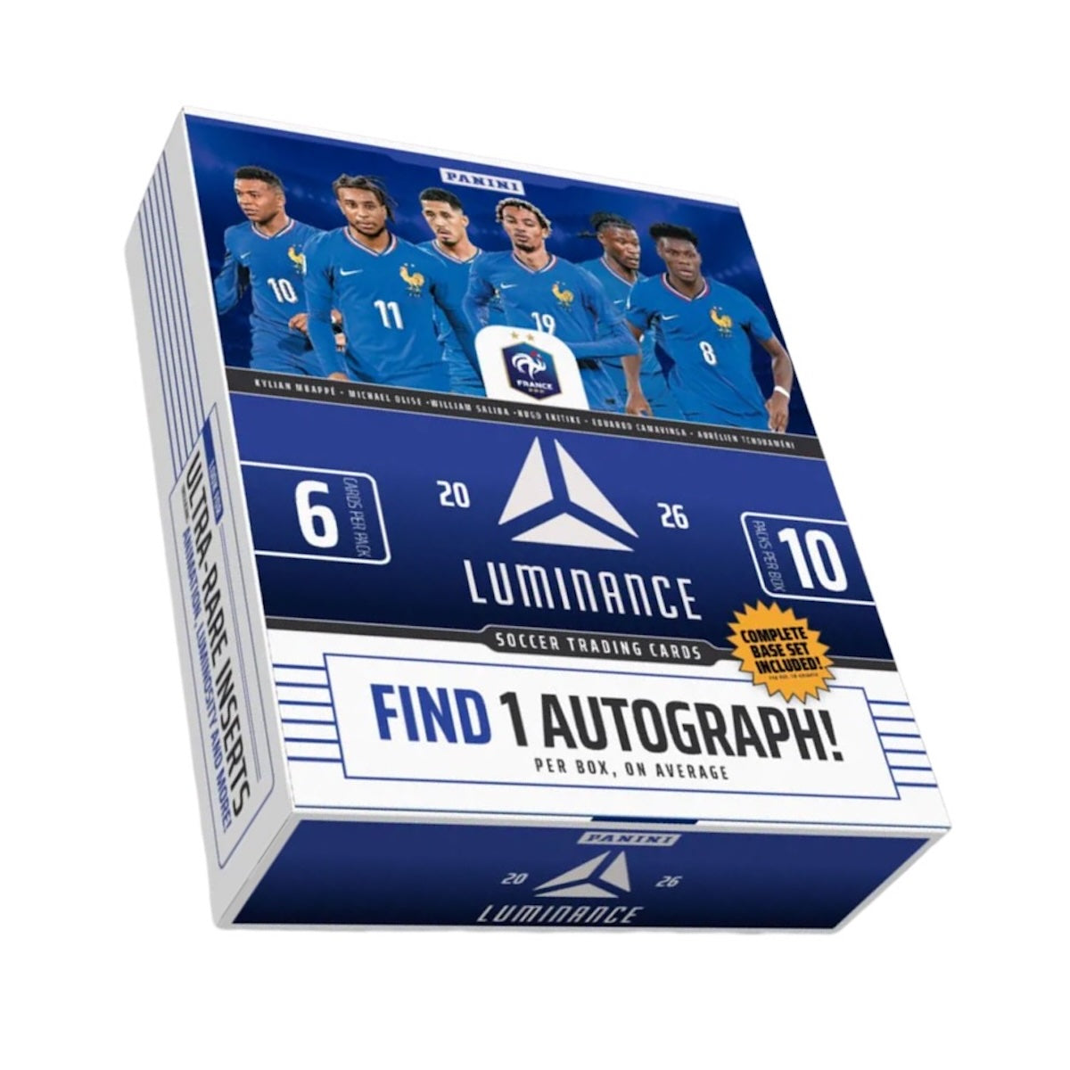 2026 Panini Luminance France Soccer Hobby Box