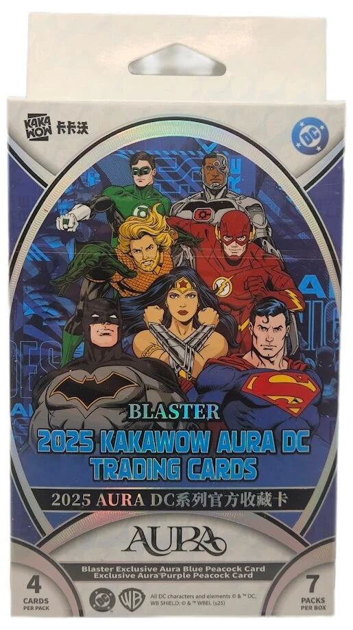 2025 Kakawow DC Aura Trading Cards Blaster Edition