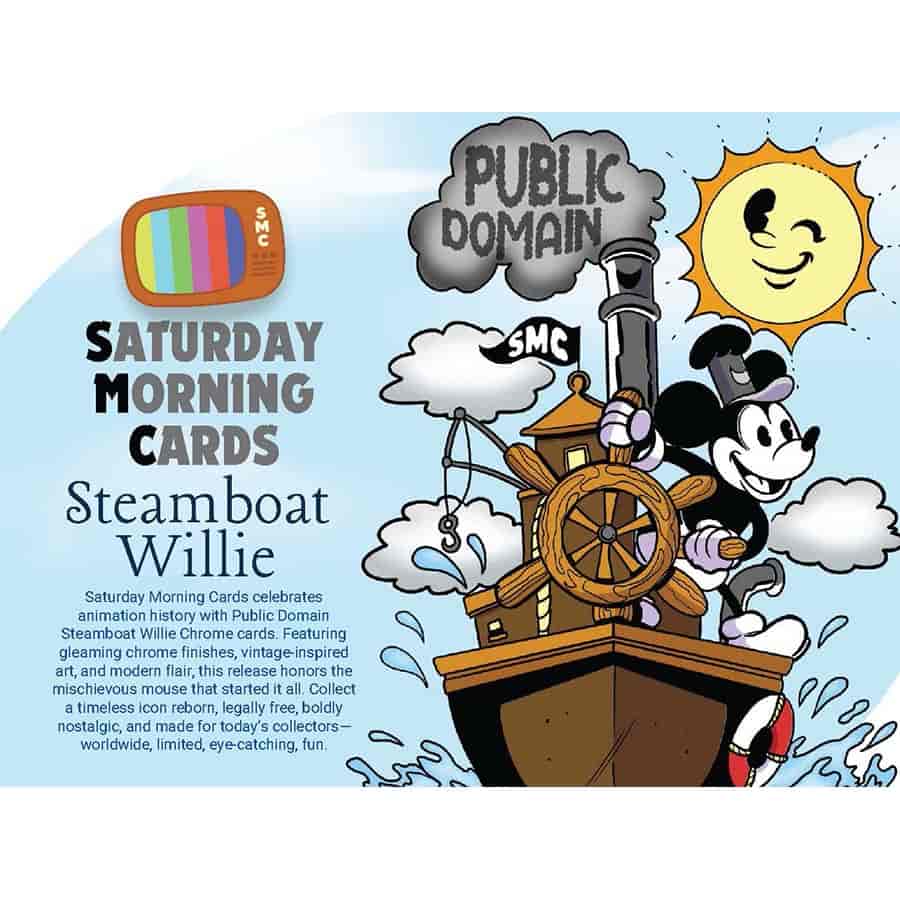 PRE ORDER - 2026 SMC Steamboat Willie Trading Cards Hobby