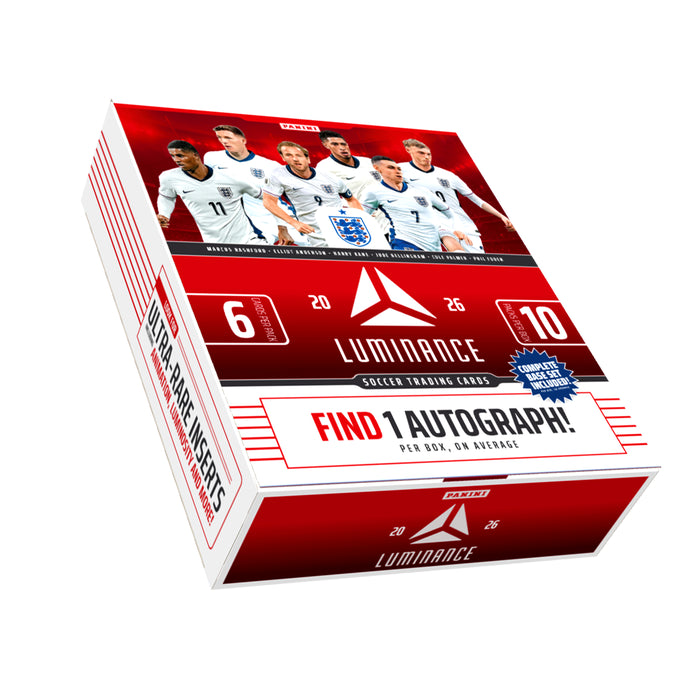 2026 Panini Luminance England Football Hobby Box