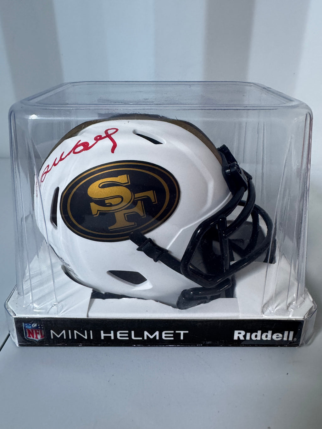 Deebo Samuel Signed Lunar Eclipse Mini Helmet (49ers - Beckett COA)