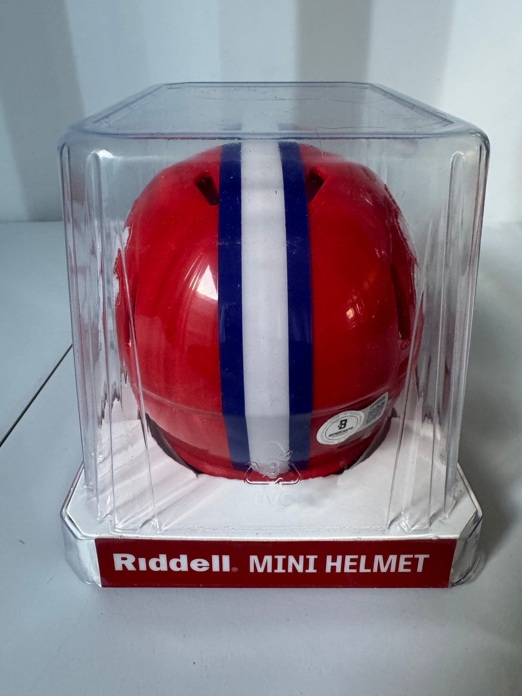 Travis Etienne Jr. Signed Speed College Mini Helmet (Jaguars - Beckett COA)