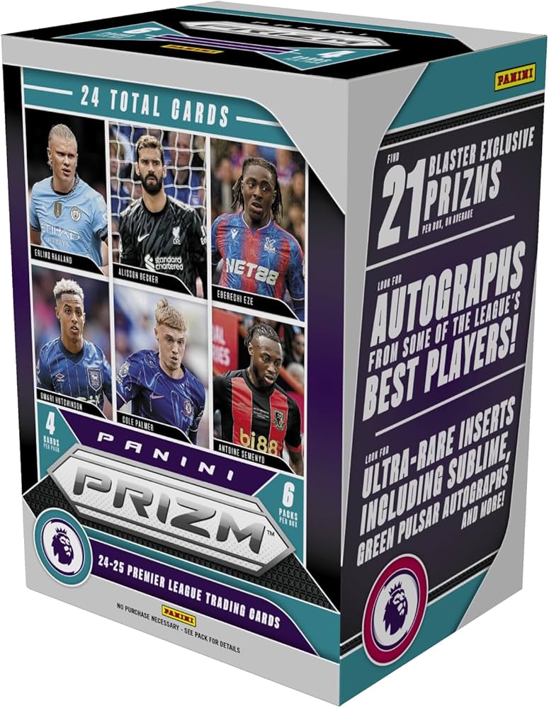 24/25 Panini Prizm Premier League Soccer Blaster Box