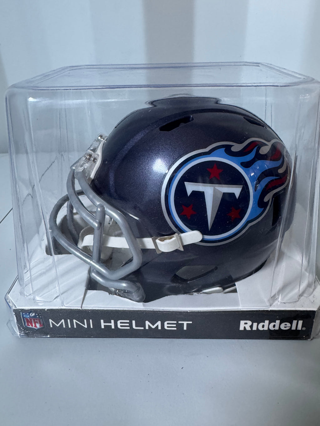 Calvin Ridley Signed Mini Helmet (Titans - Beckett COA)