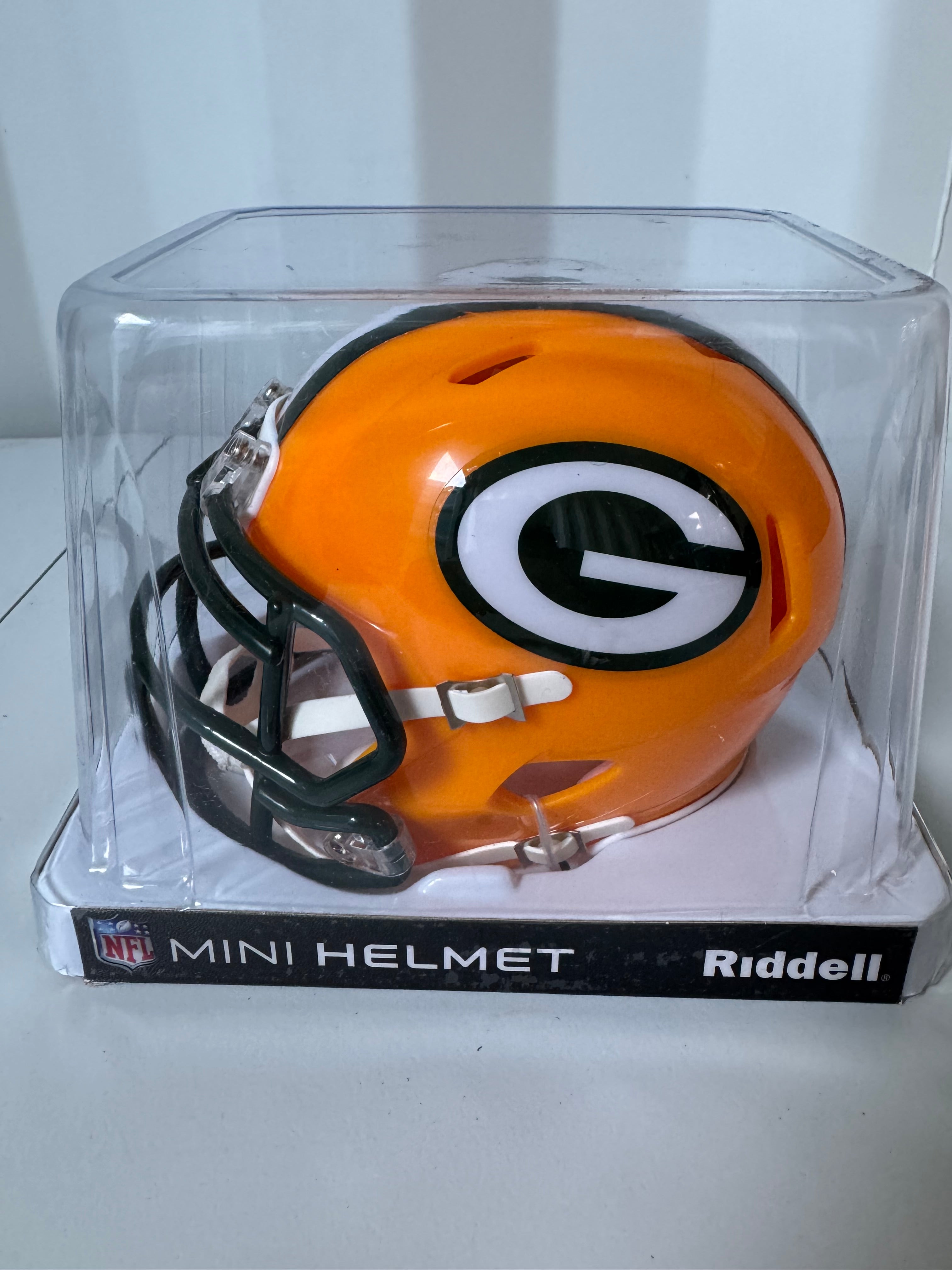 Matthew Golden Signed Mini Helmet (Packers - Beckett COA)
