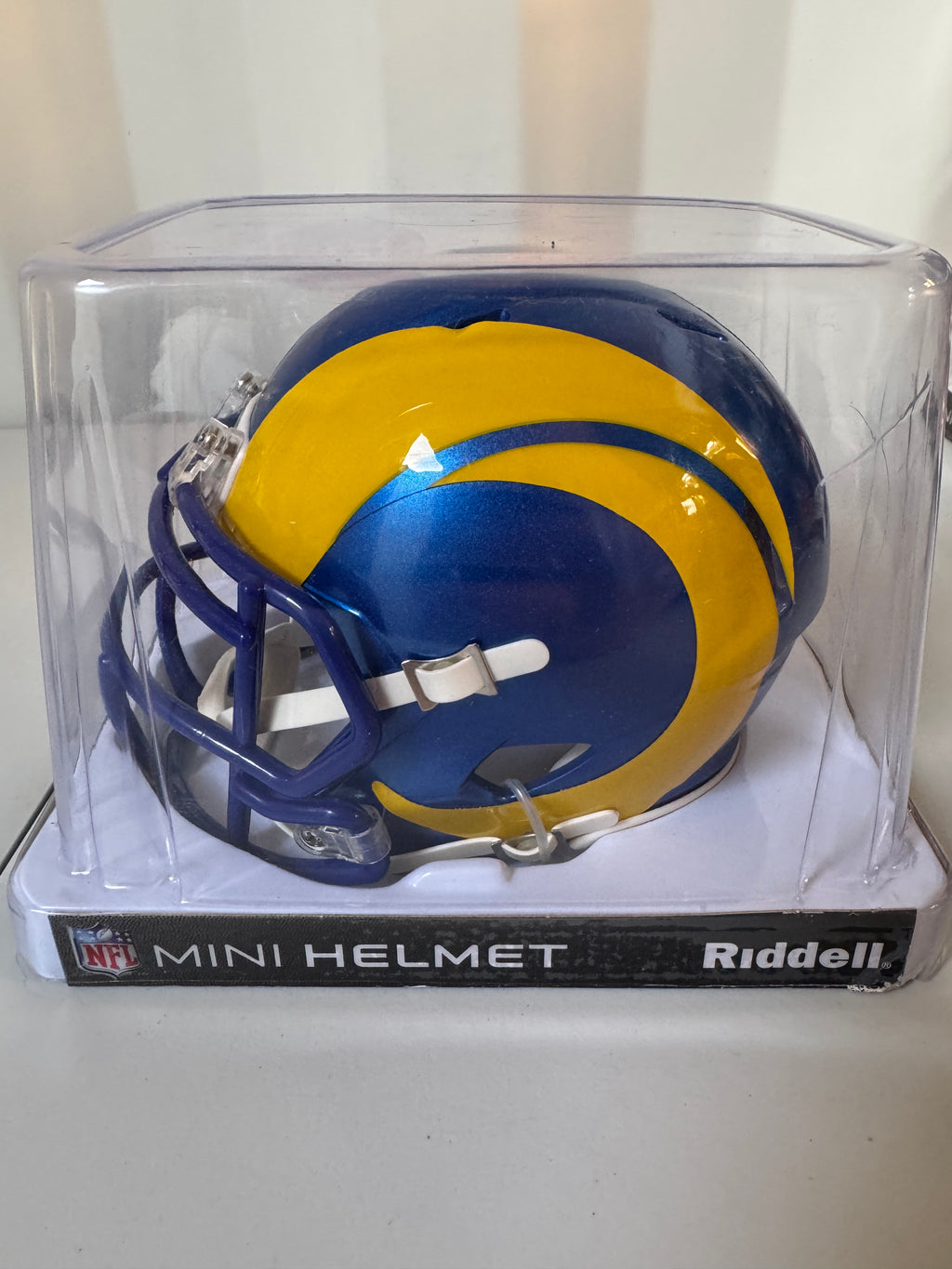 Kyren Williams Signed Speed Mini Helmet (Rams - Beckett COA)