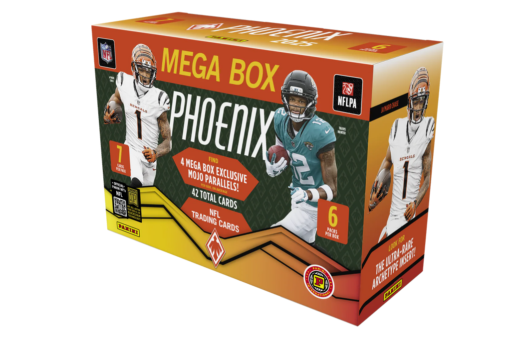 2025 Panini Phoenix Football Hobby International Mega Box