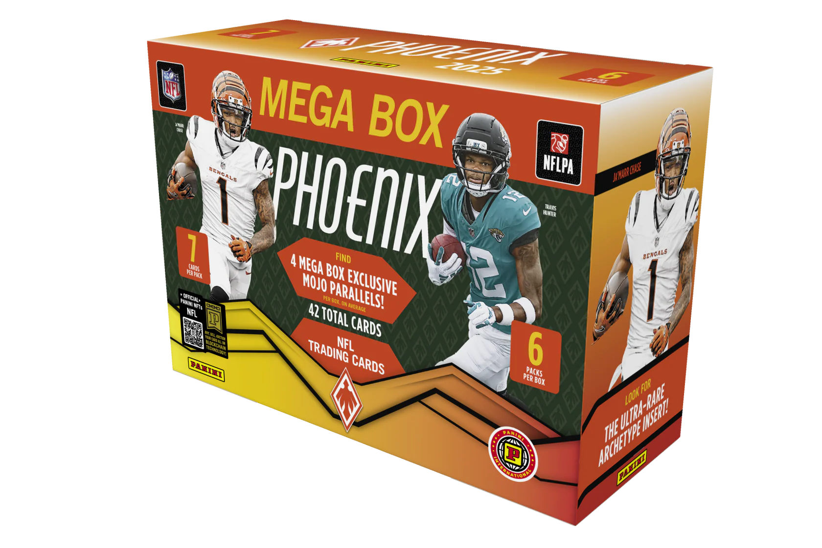 2025 Panini Phoenix Football Hobby International Mega Box