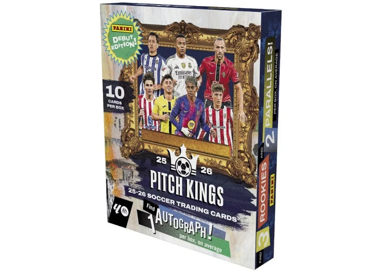 Pre Order - 2025-26 Panini Pitch Kings Soccer Hobby International Box
