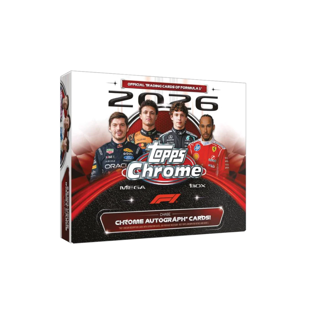 2026 Topps Chrome Formula 1 Mega Box