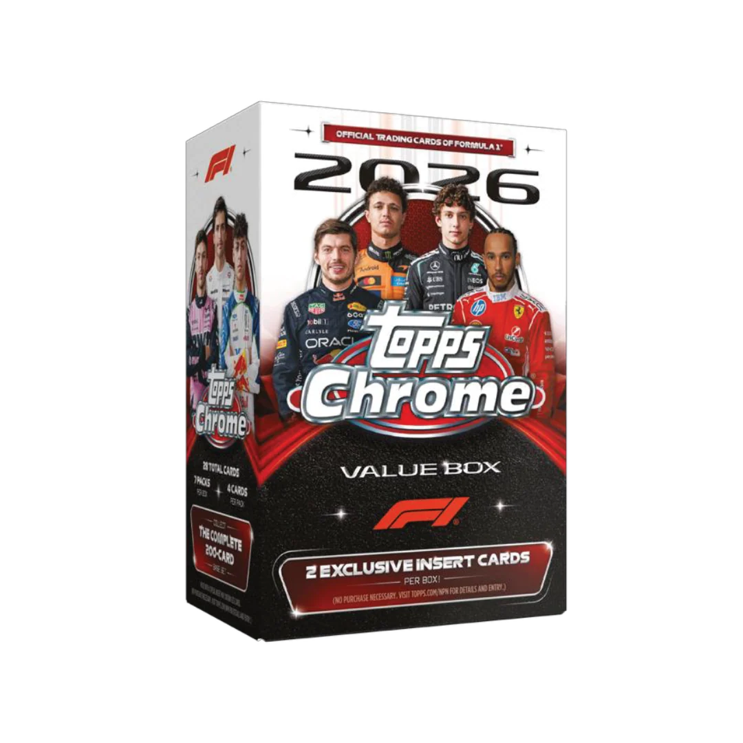 2026 Topps Chrome Formula 1 Blaster Box