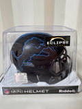 Hendon Hooker Signed Eclipse Alternate Speed Mini Helmet (Lions - JSA COA)