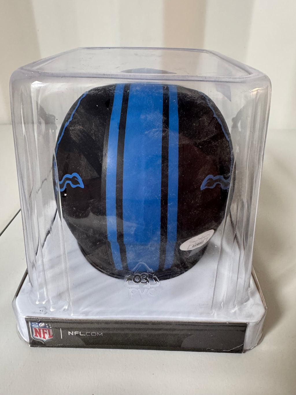 Hendon Hooker Signed Eclipse Alternate Speed Mini Helmet (Lions - JSA COA)