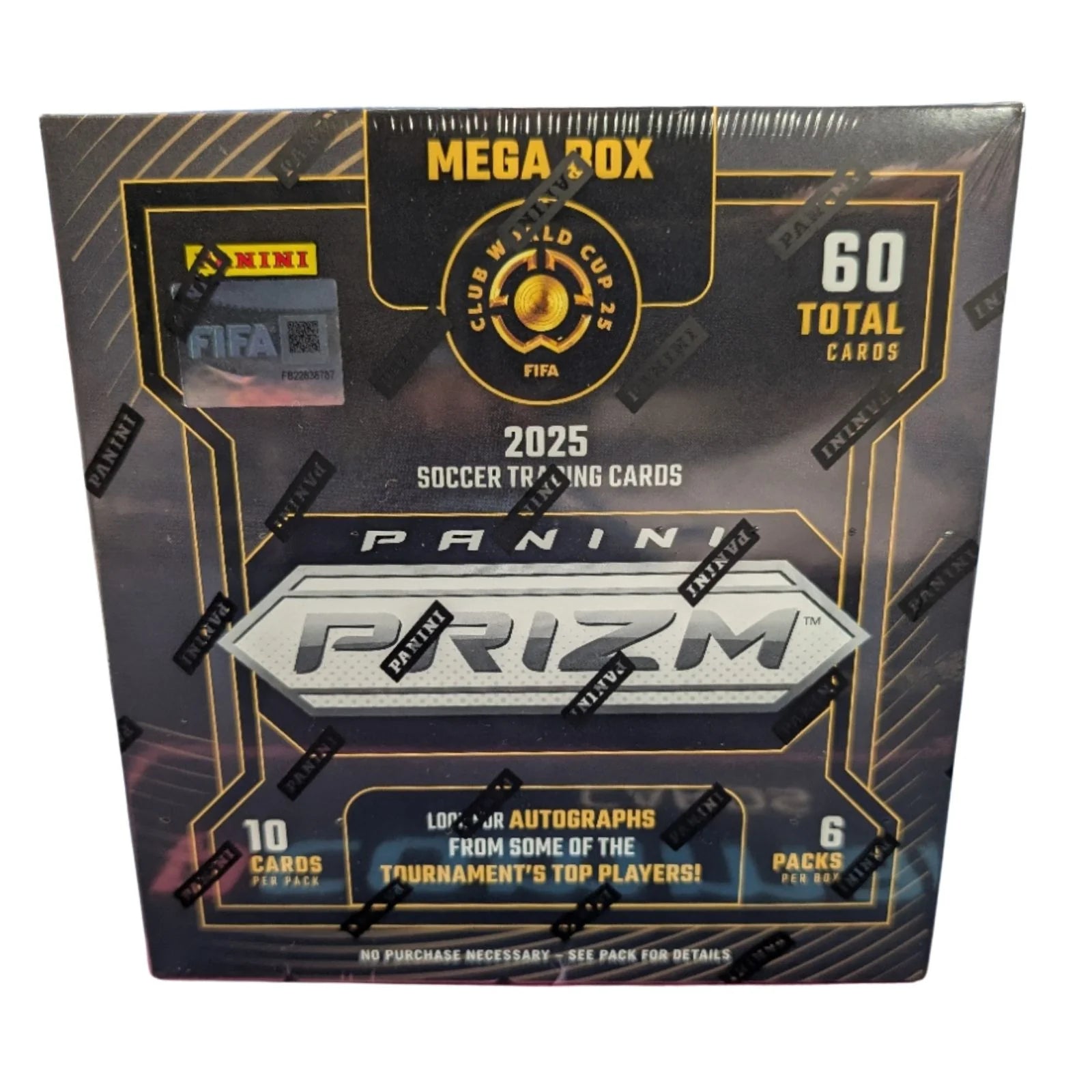 24/25 Panini Prizm FIFA Club World Cup Soccer Hobby Mega Box