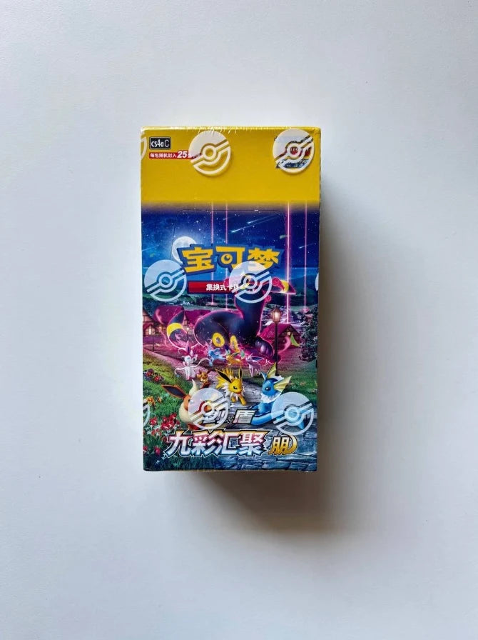 Pokemon Nine Colors Gathering Eevee Heroes cs4a C Simplified Chinese Jumbo Booster Box
