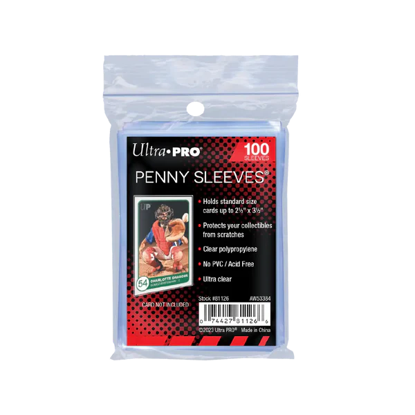 Ultra Pro Soft Trading Card Penny Sleeve - 100 Pack