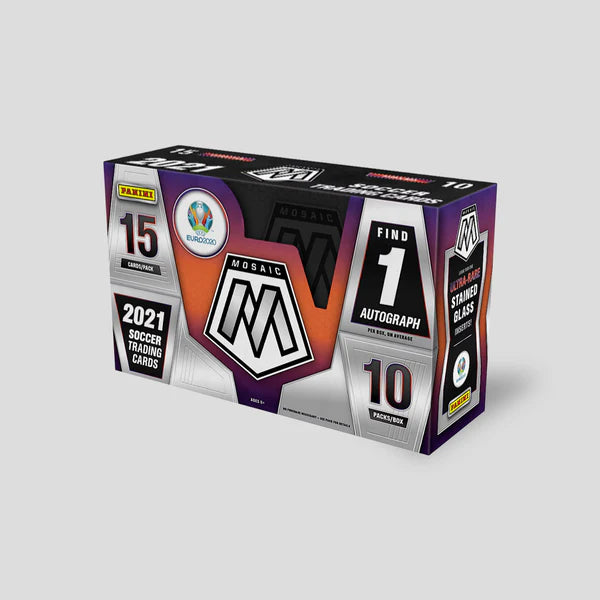 2020/21 Panini Mosaic Euro 2020 Soccer Hobby Box