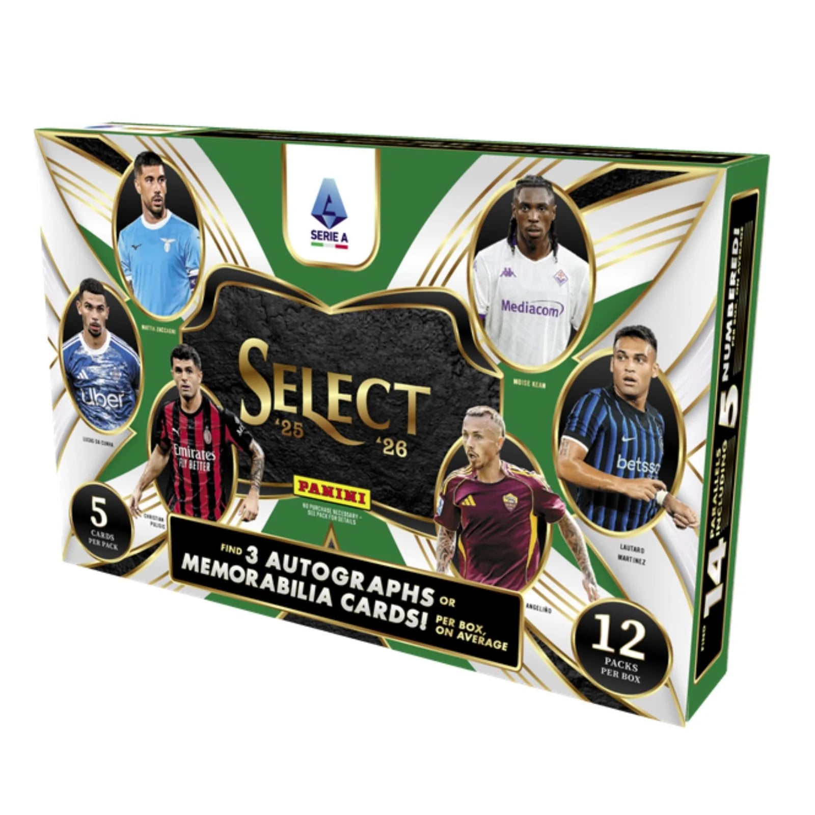 2025-25 Panini Select Serie A Soccer Hobby Box